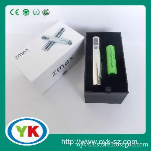 Variable voltage Z-MAX Mod kit, 900mah voltage electronic cigarette
